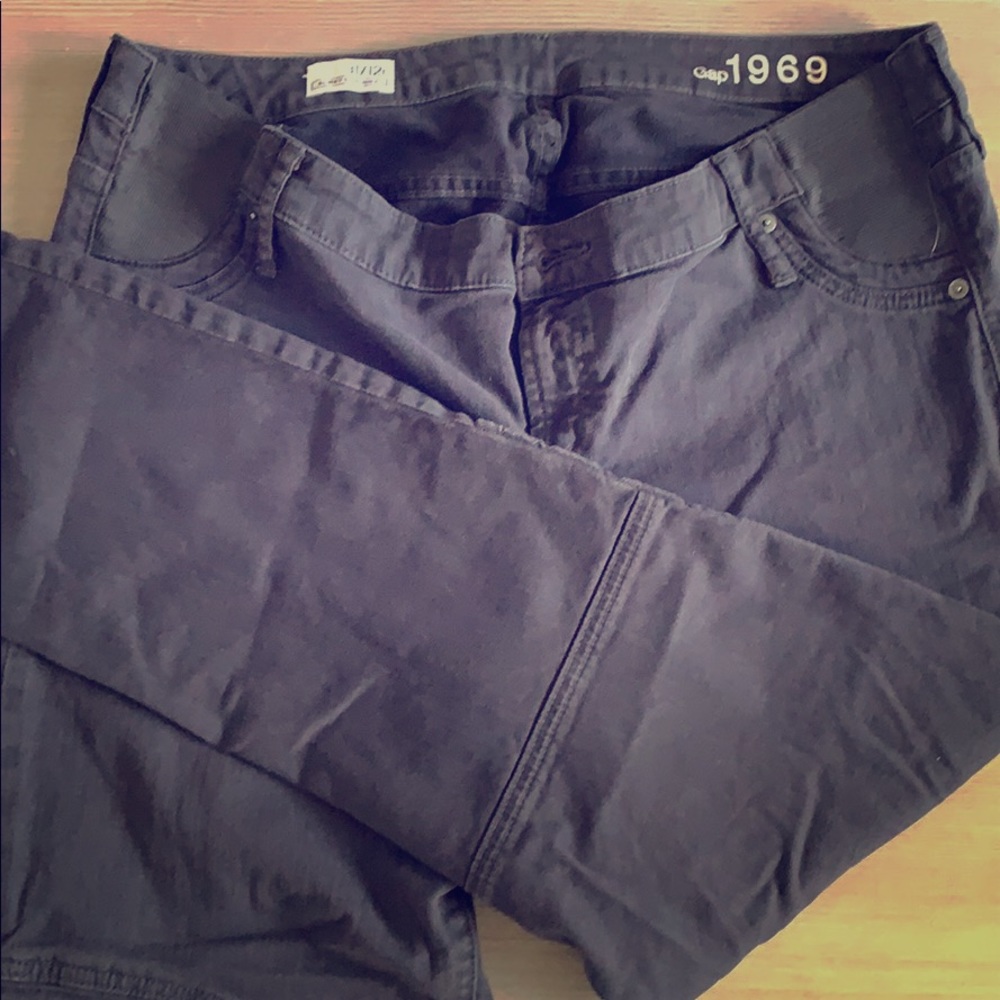 Grey maternity jeans